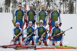 01.12.2007, Kontiolahti, Finland (FIN): Slovanian Biathlon Team - IBU world cup biathlon, sprint men, Kontiolahti (FIN). www.nordicfocus.com. c Manzoni/NordicFocus. Every downloaded picture is fee-liable.
