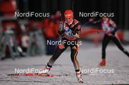 30.11.2007, Kontiolahti, Finland (FIN): Andrea Henkel (GER) - IBU world cup biathlon, sprint women, Kontiolahti (FIN). www.nordicfocus.com. c Manzoni/NordicFocus. Every downloaded picture is fee-liable.