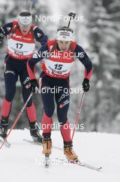 08.12.2007, Hochfilzen (AUT): Vincent Defrasne (FRA) - IBU World Cup biathlon, pursuit men - Hochfilzen (AUT). www.nordicfocus.com. c Furtner/NordicFocus. Every downloaded picture is fee-liable.