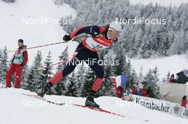 08.12.2007, Hochfilzen (AUT): Ferreol Cannard (FRA) - IBU World Cup biathlon, pursuit men - Hochfilzen (AUT). www.nordicfocus.com. c Furtner/NordicFocus. Every downloaded picture is fee-liable.