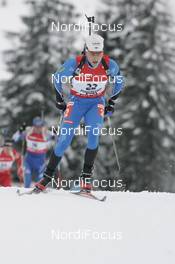 08.12.2007, Hochfilzen (AUT): Timo Antila (FIN) - IBU World Cup biathlon, pursuit men - Hochfilzen (AUT). www.nordicfocus.com. c Furtner/NordicFocus. Every downloaded picture is fee-liable.