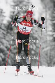 08.12.2007, Hochfilzen (AUT): Daniel Graf (GER) - IBU World Cup biathlon, pursuit men - Hochfilzen (AUT). www.nordicfocus.com. c Furtner/NordicFocus. Every downloaded picture is fee-liable.