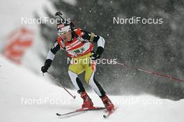 09.12.2007, Hochfilzen (AUT): Marek Matiasko (SVK) - IBU World Cup biathlon, relay men - Hochfilzen (AUT). www.nordicfocus.com. c Furtner/NordicFocus. Every downloaded picture is fee-liable.