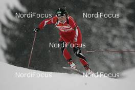 09.12.2007, Hochfilzen (AUT): Fritz Pinter (AUT) - IBU World Cup biathlon, relay men - Hochfilzen (AUT). www.nordicfocus.com. c Furtner/NordicFocus. Every downloaded picture is fee-liable.