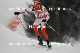 09.12.2007, Hochfilzen (AUT): Kauri Koiv (EST)  - IBU World Cup biathlon, relay men - Hochfilzen (AUT). www.nordicfocus.com. c Furtner/NordicFocus. Every downloaded picture is fee-liable.
