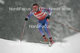 09.12.2007, Hochfilzen (AUT): Nikolay Kruglov (RUS) - IBU World Cup biathlon, relay men - Hochfilzen (AUT). www.nordicfocus.com. c Furtner/NordicFocus. Every downloaded picture is fee-liable.