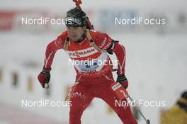 09.12.2007, Hochfilzen (AUT): Ole Einar Bjoerndalen (NOR) - IBU World Cup biathlon, relay men - Hochfilzen (AUT). www.nordicfocus.com. c Furtner/NordicFocus. Every downloaded picture is fee-liable.