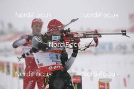 09.12.2007, Hochfilzen (AUT): Michael Greis (GER) - IBU World Cup biathlon, relay men - Hochfilzen (AUT). www.nordicfocus.com. c Furtner/NordicFocus. Every downloaded picture is fee-liable.