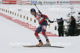 09.12.2007, Hochfilzen (AUT): Jay Haekkinen (USA) - IBU World Cup biathlon, relay men - Hochfilzen (AUT). www.nordicfocus.com. c Furtner/NordicFocus. Every downloaded picture is fee-liable.