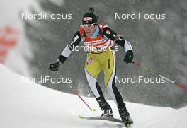 09.12.2007, Hochfilzen (AUT): Matej Kazar (SVK) - IBU World Cup biathlon, relay men - Hochfilzen (AUT). www.nordicfocus.com. c Furtner/NordicFocus. Every downloaded picture is fee-liable.