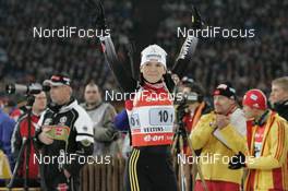 29.12.2007, Gelsenkirchen, Germany (GER): Kathrin Hitzer (GER)  - Biathlon World Team Challenge WTC AufSchalke - Gelsenkirchen (GER). www.nordicfocus.com. c Felgenhauer/NordicFocus. Every downloaded picture is fee-liable.