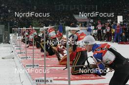 29.12.2007, Gelsenkirchen, Germany (GER): shoot out - Biathlon World Team Challenge WTC AufSchalke - Gelsenkirchen (GER). www.nordicfocus.com. c Felgenhauer/NordicFocus. Every downloaded picture is fee-liable.