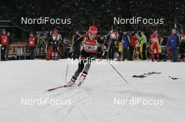29.12.2007, Gelsenkirchen, Germany (GER): Andrea Henkel (GER)  - Biathlon World Team Challenge WTC AufSchalke - Gelsenkirchen (GER). www.nordicfocus.com. c Felgenhauer/NordicFocus. Every downloaded picture is fee-liable.