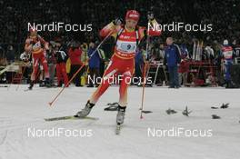 29.12.2007, Gelsenkirchen, Germany (GER):Xianying Liu (CHN)  - Biathlon World Team Challenge WTC AufSchalke - Gelsenkirchen (GER). www.nordicfocus.com. c Felgenhauer/NordicFocus. Every downloaded picture is fee-liable.