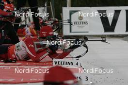 29.12.2007, Gelsenkirchen, Germany (GER): Halvard Hanevold (NOR)  - Biathlon World Team Challenge WTC AufSchalke - Gelsenkirchen (GER). www.nordicfocus.com. c Felgenhauer/NordicFocus. Every downloaded picture is fee-liable.