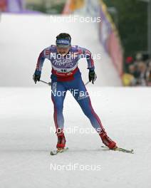 27.10.2007, Duesseldorf, Germany (GER): Evgenia Shapovalova (RUS)  - FIS world cup cross-country, individual sprint, Duesseldorf. www.nordicfocus.com. c Hemmersbach/NordicFocus. Every downloaded picture is fee-liable.
