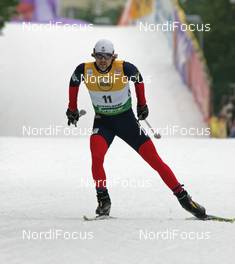 27.10.2007, Duesseldorf, Germany (GER): Andrew Newell (USA) - FIS world cup cross-country, individual sprint, Duesseldorf. www.nordicfocus.com. c Hemmersbach/NordicFocus. Every downloaded picture is fee-liable.