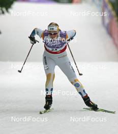 27.10.2007, Duesseldorf, Germany (GER): Anna Dahlberg (SWE) - FIS world cup cross-country, individual sprint, Duesseldorf. www.nordicfocus.com. c Hemmersbach/NordicFocus. Every downloaded picture is fee-liable.
