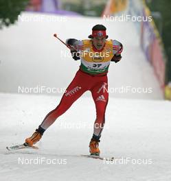 27.10.2007, Duesseldorf, Germany (GER): Andreas Waldmeier (SUI) - FIS world cup cross-country, individual sprint, Duesseldorf. www.nordicfocus.com. c Hemmersbach/NordicFocus. Every downloaded picture is fee-liable.