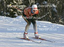 22.11.2007, Beitostoelen, Norway (NOR): Claudia Kuenzel-Nystad (GER)  - FIS world cup cross-country, training, Beitostoelen. www.nordicfocus.com. c Furtner/NordicFocus. Every downloaded picture is fee-liable.