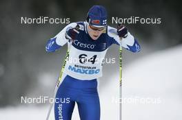 24.11.2007, Beitostoelen, Norway (NOR): Aino Kaisa Saarinen (FIN)  - FIS world cup cross-country, womens 10 km, Beitostoelen. www.nordicfocus.com. c Furtner/NordicFocus. Every downloaded picture is fee-liable.