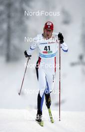 02.12.2007, Kuusamo, Finland (FIN): Aivar Rehemaa (EST) - FIS world cup cross-country, 15km C men, Kuusamo (FIN). www.nordicfocus.com. c Furtner/NordicFocus. Every downloaded picture is fee-liable.