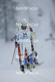 02.12.2007, Kuusamo, Finland (FIN): Martin Larsson (SWE) - FIS world cup cross-country, 15km C men, Kuusamo (FIN). www.nordicfocus.com. c Furtner/NordicFocus. Every downloaded picture is fee-liable.