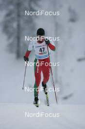 02.12.2007, Kuusamo, Finland (FIN): Alexander Lasutkin (BLR) - FIS world cup cross-country, 15km C men, Kuusamo (FIN). www.nordicfocus.com. c Furtner/NordicFocus. Every downloaded picture is fee-liable.