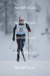 02.12.2007, Kuusamo, Finland (FIN): Lars Flora (USA) - FIS world cup cross-country, 15km C men, Kuusamo (FIN). www.nordicfocus.com. c Furtner/NordicFocus. Every downloaded picture is fee-liable.