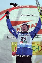 02.12.2007, Kuusamo, Finland (FIN): Lukas Bauer (CZE), emotion - FIS world cup cross-country, 15km men, Kuusamo (FIN). www.nordicfocus.com. c Felgenhauer/NordicFocus. Every downloaded picture is fee-liable.