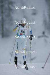 02.12.2007, Kuusamo, Finland (FIN): Johan Olsson (SWE) - FIS world cup cross-country, 15km C men, Kuusamo (FIN). www.nordicfocus.com. c Furtner/NordicFocus. Every downloaded picture is fee-liable.