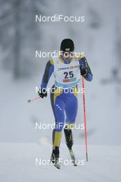 02.12.2007, Kuusamo, Finland (FIN): Olexandr Putsko (UKR) - FIS world cup cross-country, 15km C men, Kuusamo (FIN). www.nordicfocus.com. c Furtner/NordicFocus. Every downloaded picture is fee-liable.