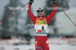02.12.2007, Kuusamo, Finland (FIN): Johan Kjoelstad (NOR) - FIS world cup cross-country, 15km C men, Kuusamo (FIN). www.nordicfocus.com. c Furtner/NordicFocus. Every downloaded picture is fee-liable.