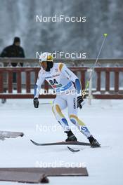 02.12.2007, Kuusamo, Finland (FIN): Johan Olsson (SWE)  - FIS world cup cross-country, 15km men, Kuusamo (FIN). www.nordicfocus.com. c Felgenhauer/NordicFocus. Every downloaded picture is fee-liable.