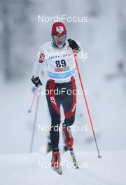 02.12.2007, Kuusamo, Finland (FIN): Lukas Bauer (CZE) - FIS world cup cross-country, 15km C men, Kuusamo (FIN). www.nordicfocus.com. c Furtner/NordicFocus. Every downloaded picture is fee-liable.