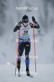 02.12.2007, Kuusamo, Finland (FIN): Maxim Odnodvortsev (KAZ) - FIS world cup cross-country, 15km C men, Kuusamo (FIN). www.nordicfocus.com. c Furtner/NordicFocus. Every downloaded picture is fee-liable.