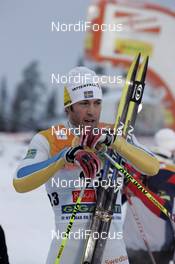 01.12.2007, Kuusamo, Finland (FIN): Mats Larsson (SWE), feature, emotion - FIS world cup cross-country, individual sprint, Kuusamo (FIN). www.nordicfocus.com. c Felgenhauer/NordicFocus. Every downloaded picture is fee-liable.