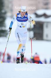 08.12.2007, Davos (SUI): Jenny Hansson (SWE) - FIS World Cup cross-country, 10km women - Davos (SUI). www.nordicfocus.com. c Manzoni/NordicFocus. Every downloaded picture is fee-liable.