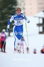 08.12.2007, Davos (SUI): Virpi Kuitunen (FIN) - FIS World Cup cross-country, 10km women - Davos (SUI). www.nordicfocus.com. c Manzoni/NordicFocus. Every downloaded picture is fee-liable.