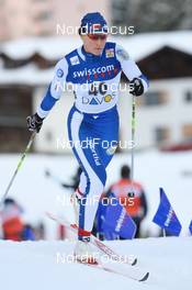 08.12.2007, Davos (SUI): Aino Kaisa Saarinen (FIN) - FIS World Cup cross-country, 10km women - Davos (SUI). www.nordicfocus.com. c Manzoni/NordicFocus. Every downloaded picture is fee-liable.