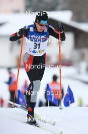 08.12.2007, Davos (SUI): Oxana Jatskaja (KAZ) - FIS World Cup cross-country, 10km women - Davos (SUI). www.nordicfocus.com. c Manzoni/NordicFocus. Every downloaded picture is fee-liable.