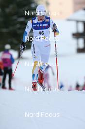 08.12.2007, Davos (SUI): Anna Hansson (SWE) - FIS World Cup cross-country, 10km women - Davos (SUI). www.nordicfocus.com. c Manzoni/NordicFocus. Every downloaded picture is fee-liable.