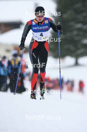 08.12.2007, Davos (SUI): Marina Matrosova (KAZ) - FIS World Cup cross-country, 10km women - Davos (SUI). www.nordicfocus.com. c Manzoni/NordicFocus. Every downloaded picture is fee-liable.