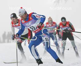 29.12.07, Nove Mesto, Czech Republic (CZE): Freddy Schwienbacher (ITA) - FIS world cup cross-country, tour de ski, 15km men, Nove Mesto (CZE). www.nordicfocus.com. c Hemmersbach/NordicFocus. Every downloaded picture is fee-liable.