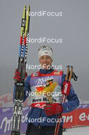 29.12.07, Nove Mesto, Czech Republic (CZE): Emmanuel Jonnier (FRA), Tour de Ski "skier of the day" - FIS world cup cross-country, tour de ski, 15km men, Nove Mesto (CZE). www.nordicfocus.com. c Hemmersbach/NordicFocus. Every downloaded picture is fee-liable