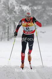 28.12.07, Nove Mesto, Czech Republic (CZE): Vincent Vittoz (FRA)  - FIS world cup cross-country, tour de ski, prologue men, Nove Mesto (CZE). www.nordicfocus.com. c Hemmersbach/NordicFocus. Every downloaded picture is fee-liable.