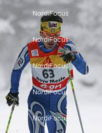 28.12.07, Nove Mesto, Czech Republic (CZE): Pietro Piller Cottrer (ITA)  - FIS world cup cross-country, tour de ski, prologue men, Nove Mesto (CZE). www.nordicfocus.com. c Hemmersbach/NordicFocus. Every downloaded picture is fee-liable.