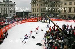 30.12.07, Prag, Czech Republic (CZE): venue, feature - FIS world cup cross-country, tour de ski, individual sprint, Prag (CZE). www.nordicfocus.com. c Hemmersbach/NordicFocus. Every downloaded picture is fee-liable.