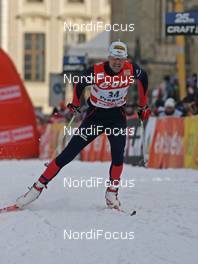 30.12.07, Prag, Czech Republic (CZE): Alexandre Rousselet (FRA)  - FIS world cup cross-country, tour de ski, individual sprint, Prag (CZE). www.nordicfocus.com. c Hemmersbach/NordicFocus. Every downloaded picture is fee-liable.