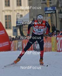 30.12.07, Prag, Czech Republic (CZE): Roddy Darragon (FRA)  - FIS world cup cross-country, tour de ski, individual sprint, Prag (CZE). www.nordicfocus.com. c Hemmersbach/NordicFocus. Every downloaded picture is fee-liable.
